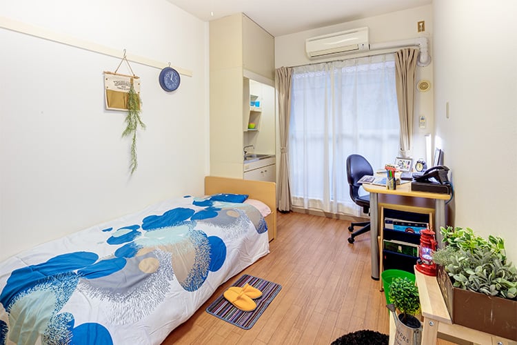 大森学生寮内観