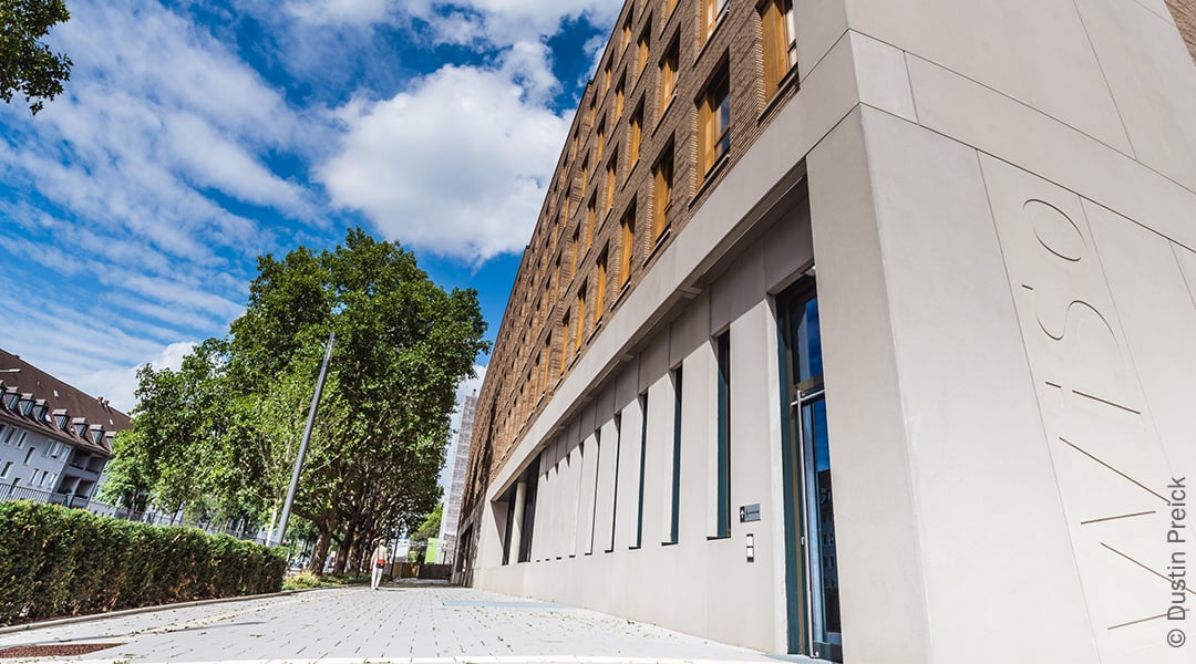 A photo of the Cologne University campus