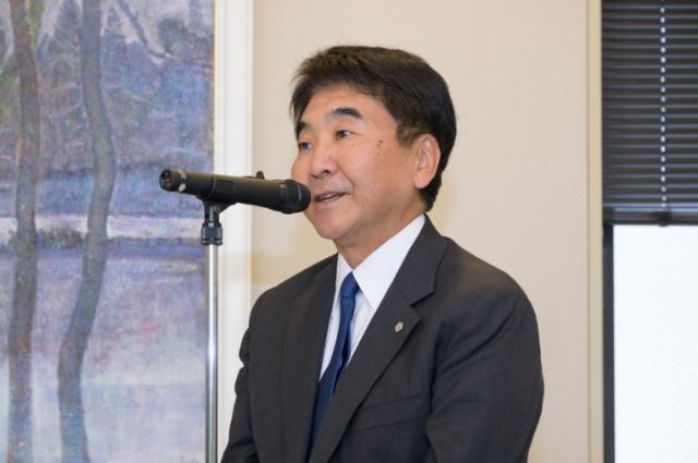 佐藤代表取締役社長からのご祝辞