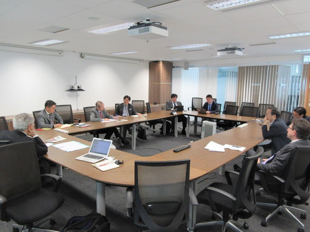 Opinion exchange session at The Hong Kong University of Science and Technology