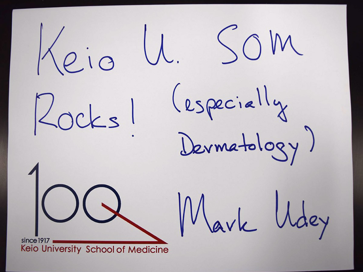 Mark C. Udey Message