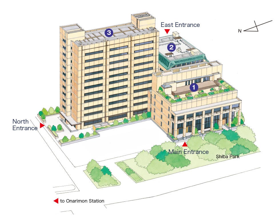 Shiba-Kyoritsu Campus Map