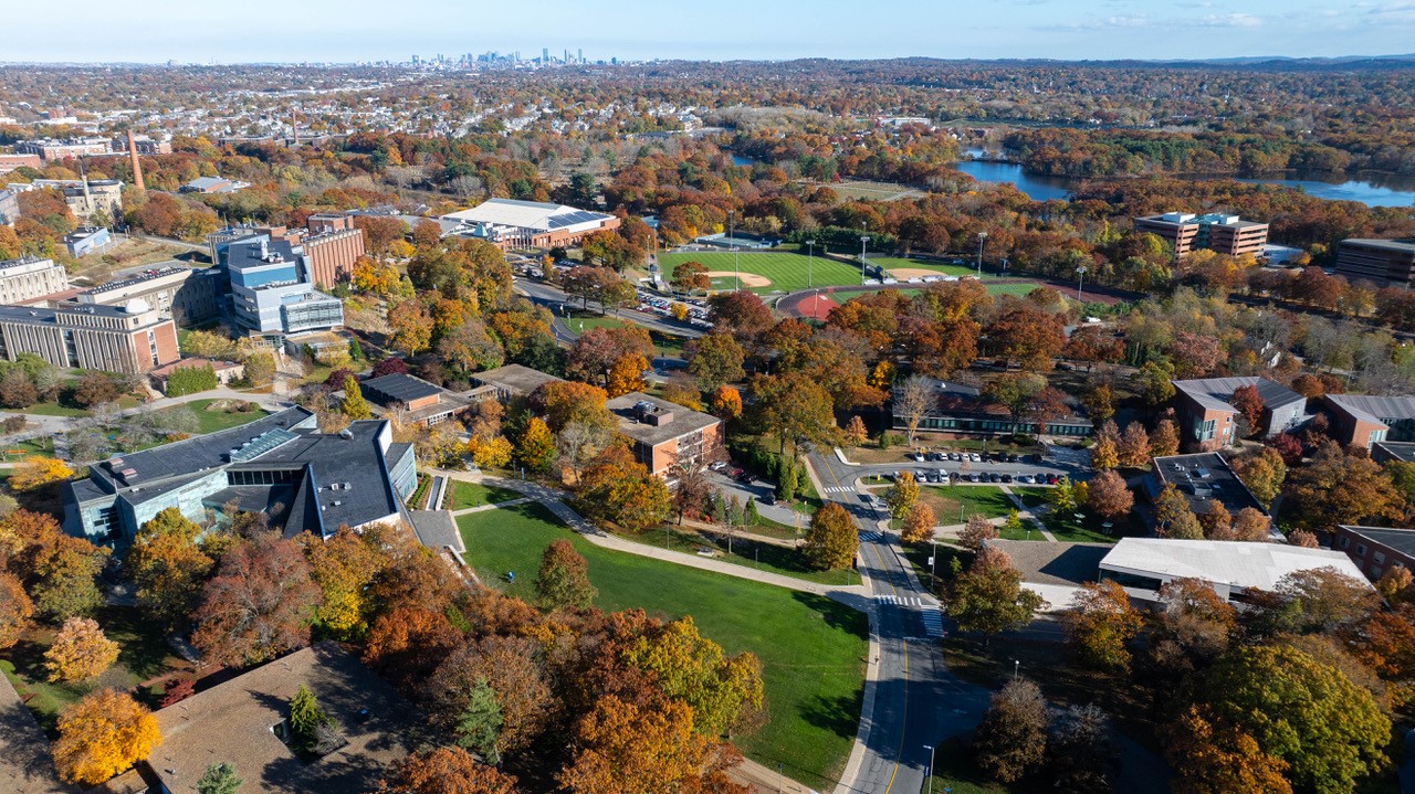 Photographs of the Brandeis University campus