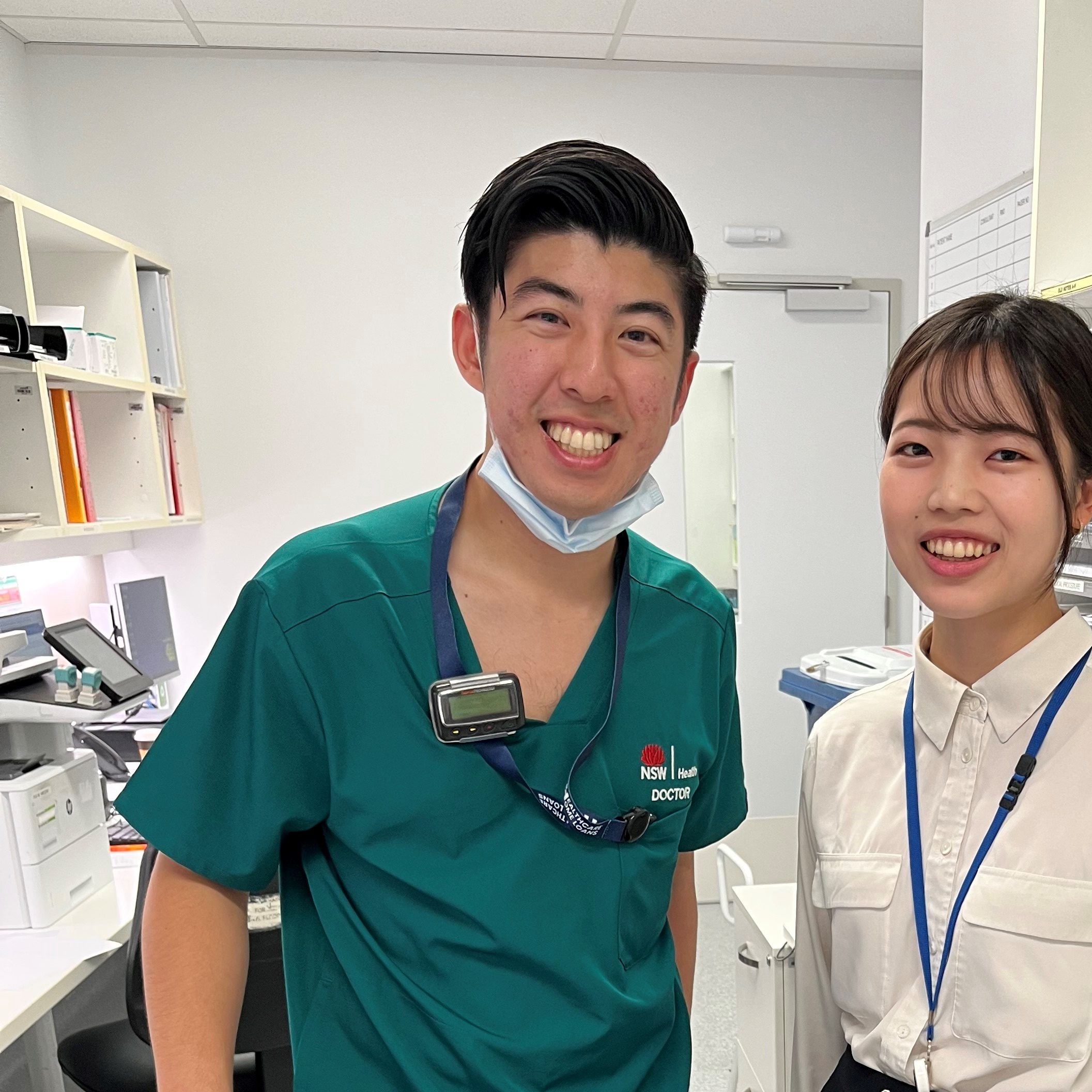 Photo of a student participating in the program