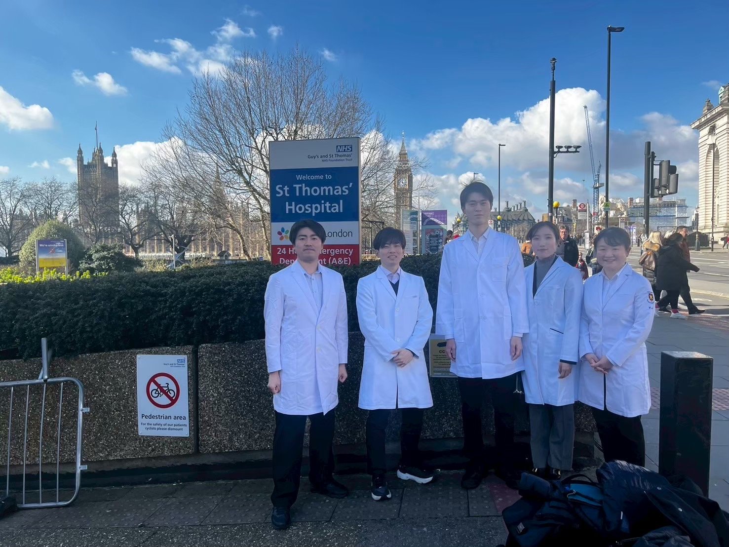 Photo of a student participating in the program