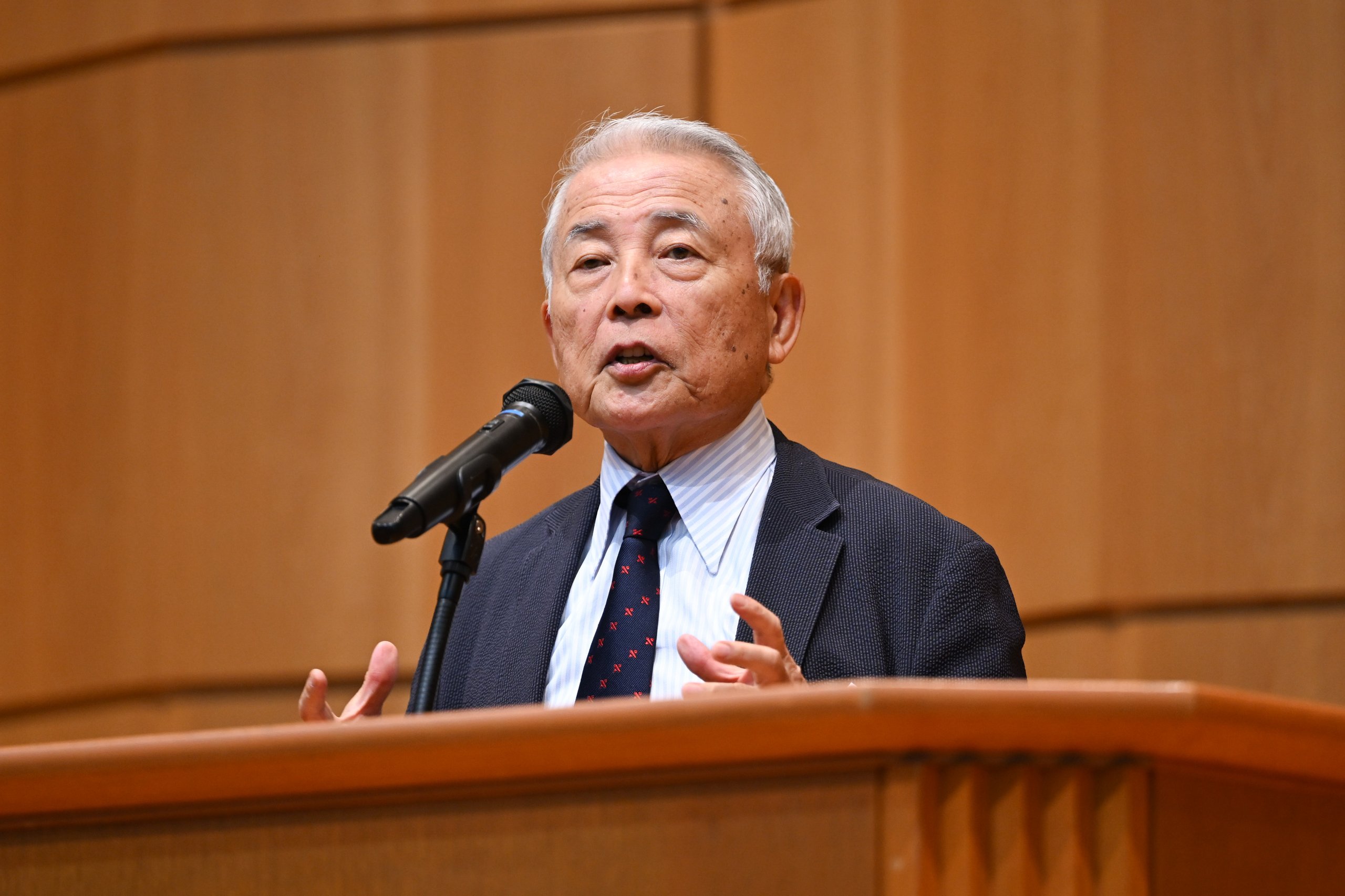 麻生泰慶應連合三田会会長による祝辞