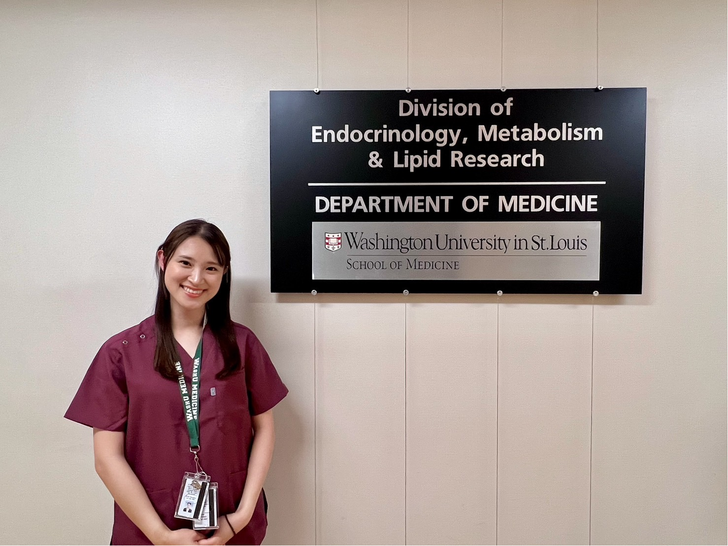 Photo of a student participating in the program