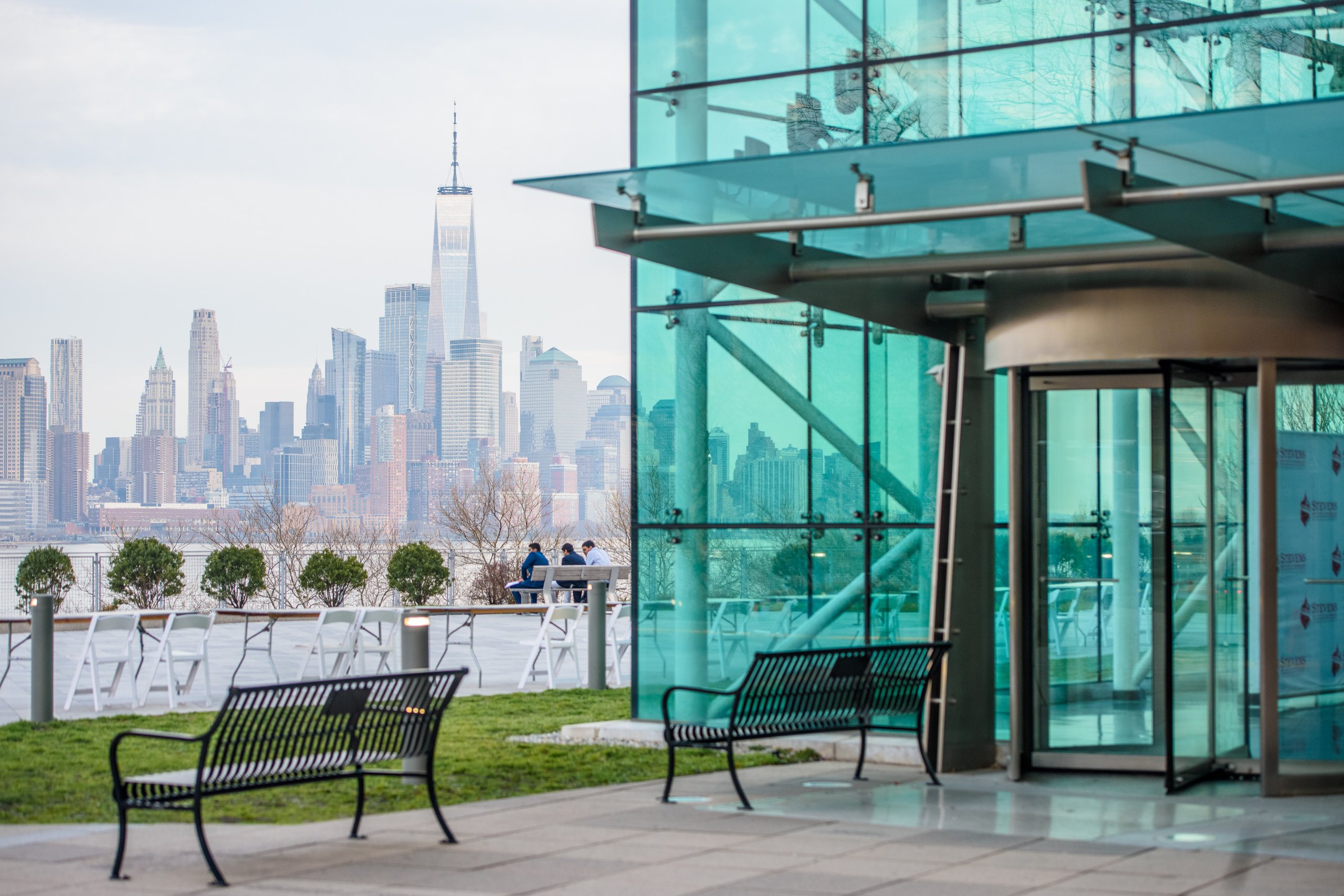 Stevens Institute of Technology campus landscape photo