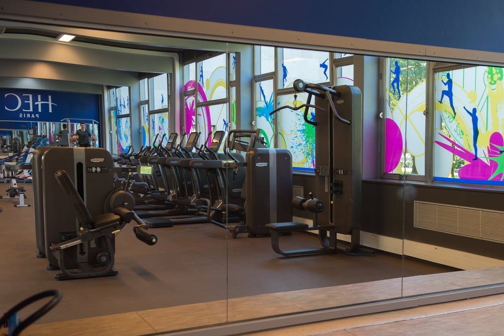 Photos of the gym space
