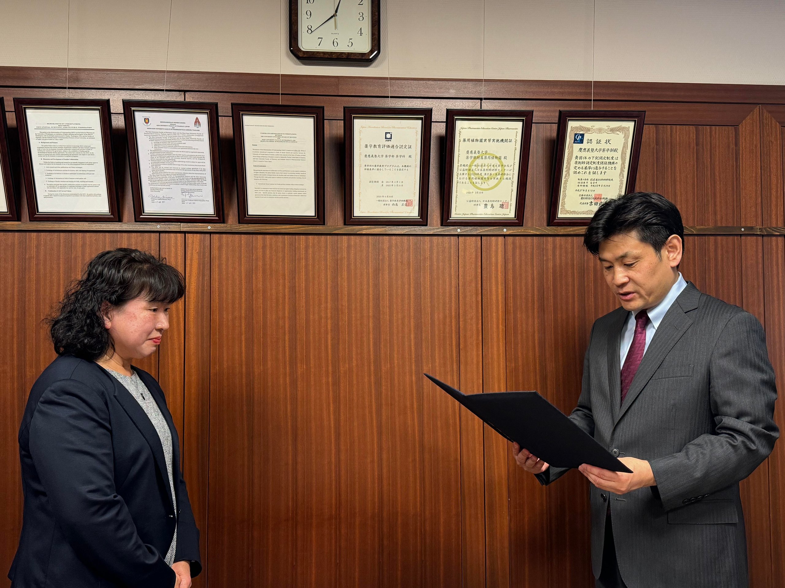 Dean's Award student recipient