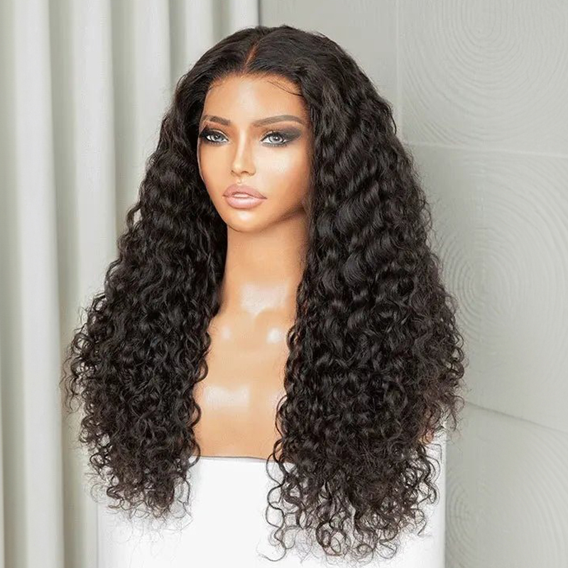 prime-13×4-lace-front-perucken-wasserwelle-lockige-haarperucken-1 Prime Lockige Perücken 100% Echthaar Wasserwelle 13x4 Lace Perücke