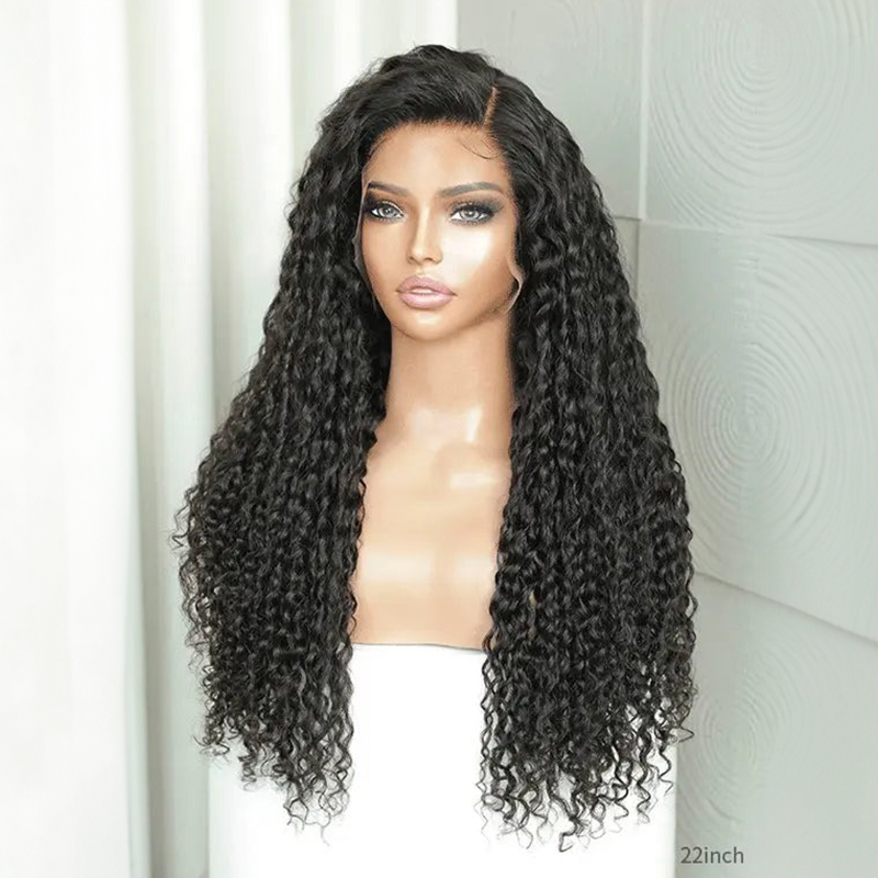-aus-echthaar-13×4-lace-front-peruecken-3 Tiefe Wellenperücke aus Echthaar, 13x4 Lace Front Perücken