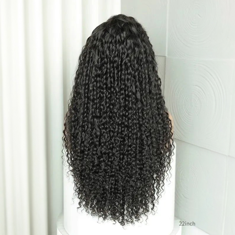 -aus-echthaar-13×4-lace-front-peruecken-4 Tiefe Wellenperücke aus Echthaar, 13x4 Lace Front Perücken