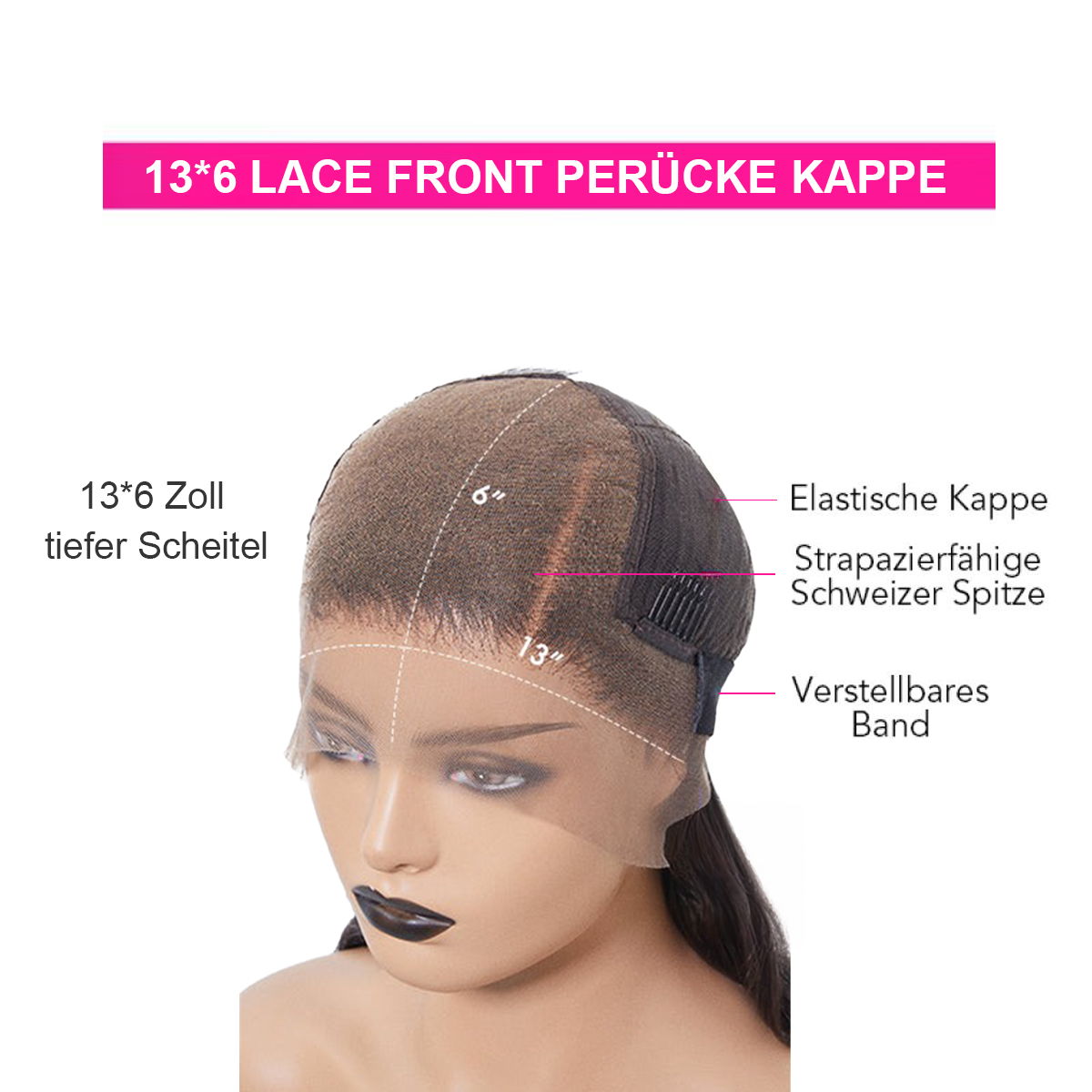 13×6-lace-front-kappe Braun Ombre Blond Lang Gewellte Echthaar Perücken 13x6 Lace Front