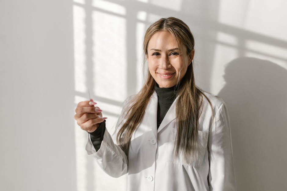 nurse vaccinating baby clinic pediatrician vaccination syringe smiling parent