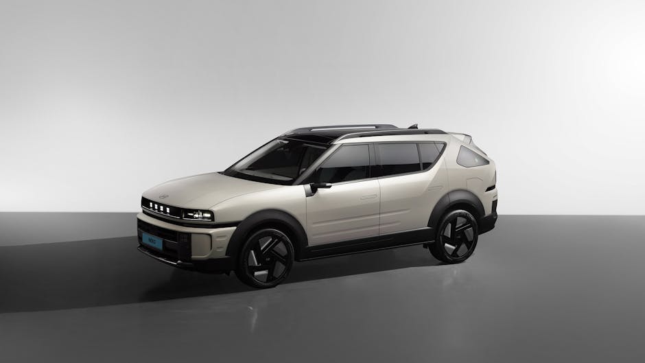 Hyundai NEXO hydrogen SUV refuelling station