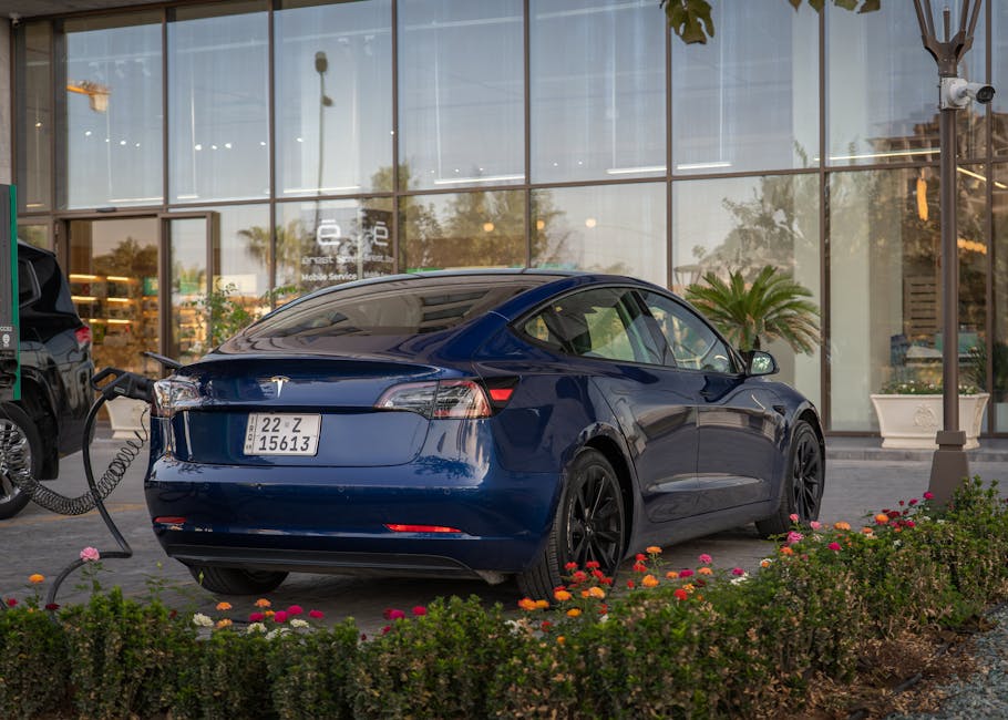 electric vehicle charger residential parking Abu Dhabi building EV charging station