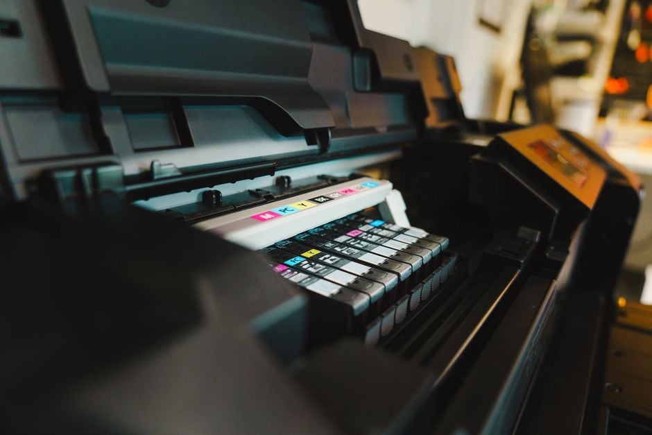 digital textile printing cotton closeup inkjet machine