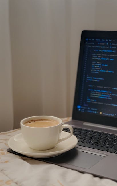 Arab developer laptop AI remote work coffee shop MENA