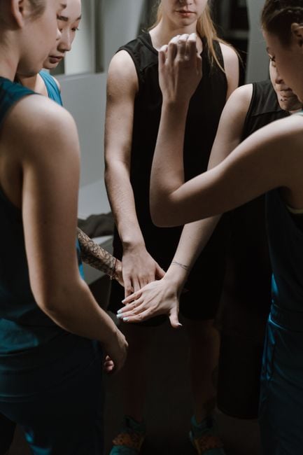 female athletes team recovery hotel sleeprest travel sports