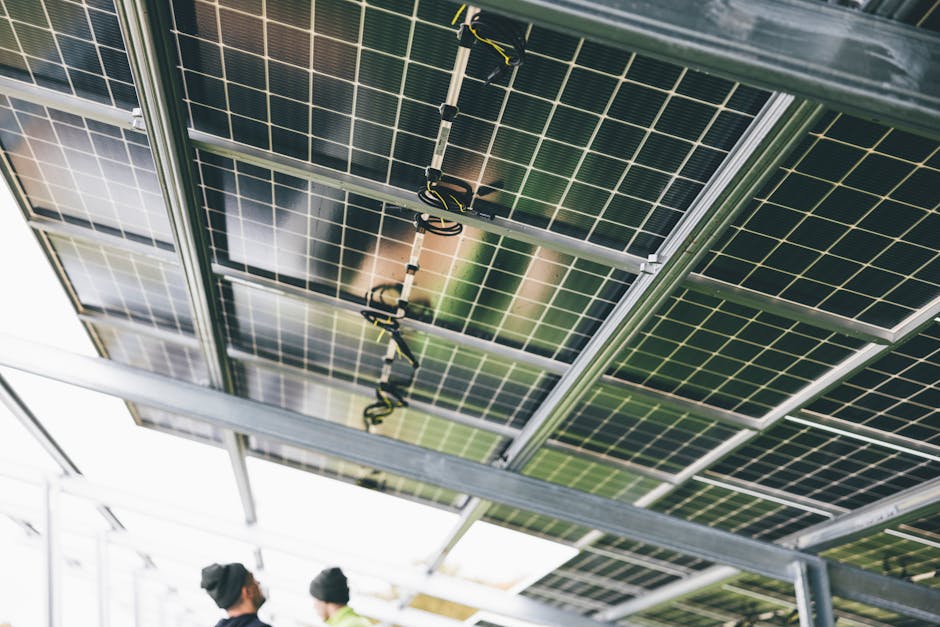 Dubai sustainable building solar panels construction
