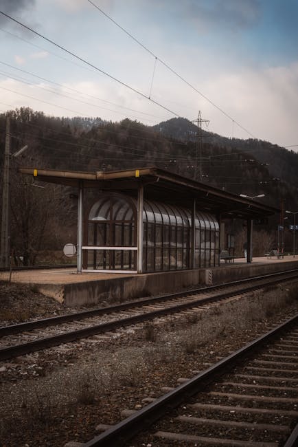 fiber optic sensing railway track monitoring pexels