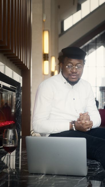 person looking at suspicious video call deepfake phishing
