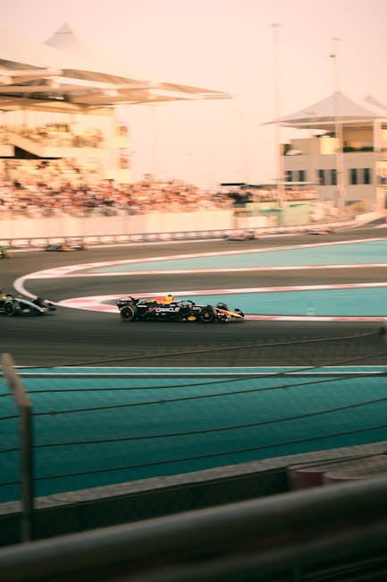 Yas Marina Circuit Abu Dhabi Grand Prix night lights crowd concert
