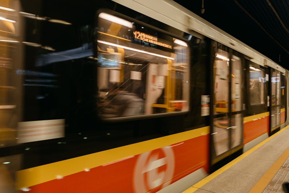 modern high-speed train platform sustainable infrastructure