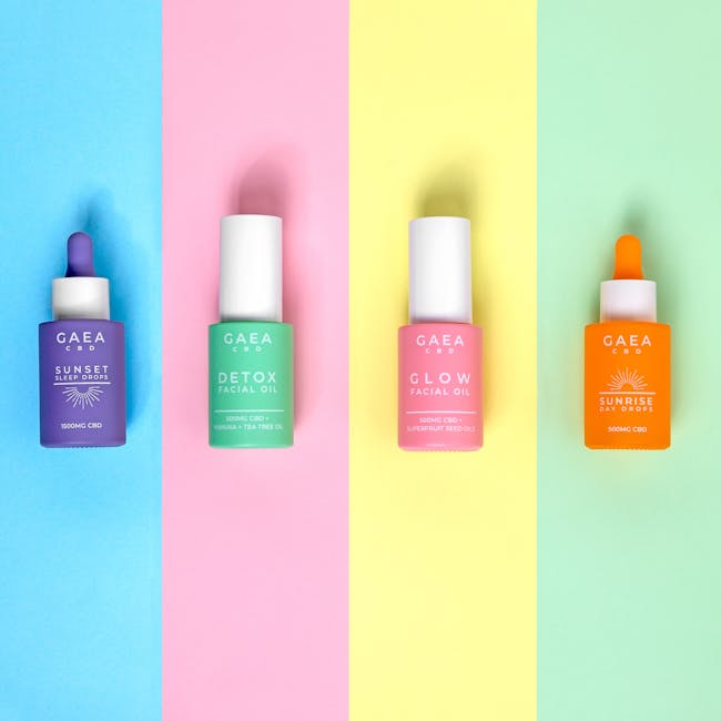K-beauty serums flatlay acids retinoids peptides skincare bottles