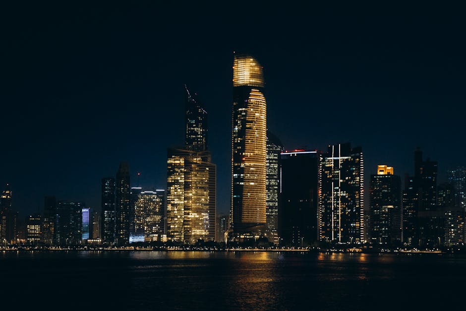 Al Reem Island Abu Dhabi modern apartments skyline