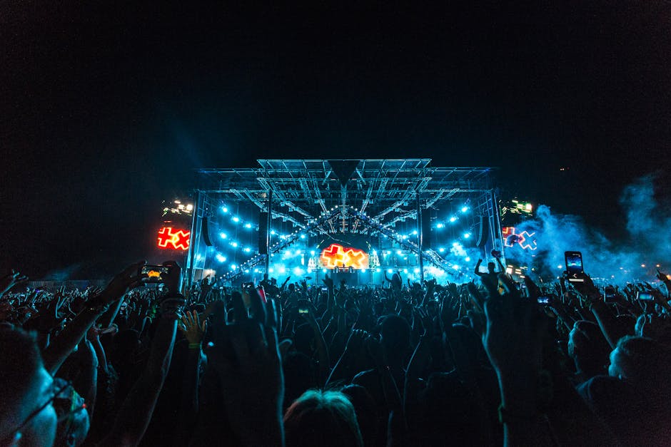 Riyadh esports festival stage crowd LED screens