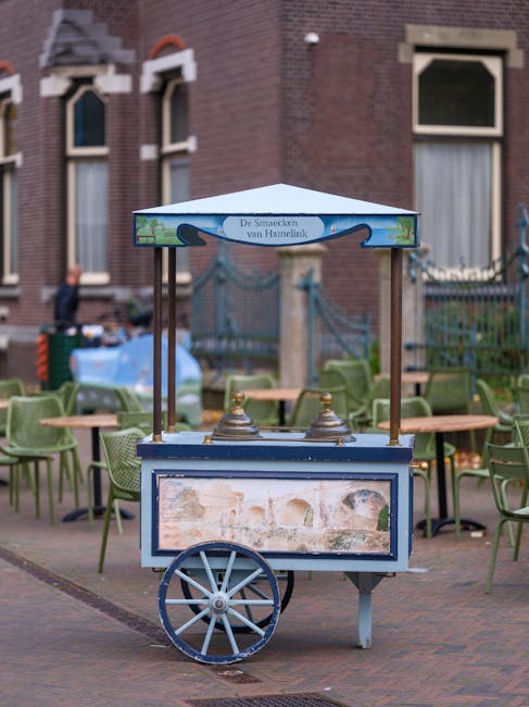Arabic ice cream ashta pistachio mastic street vendor