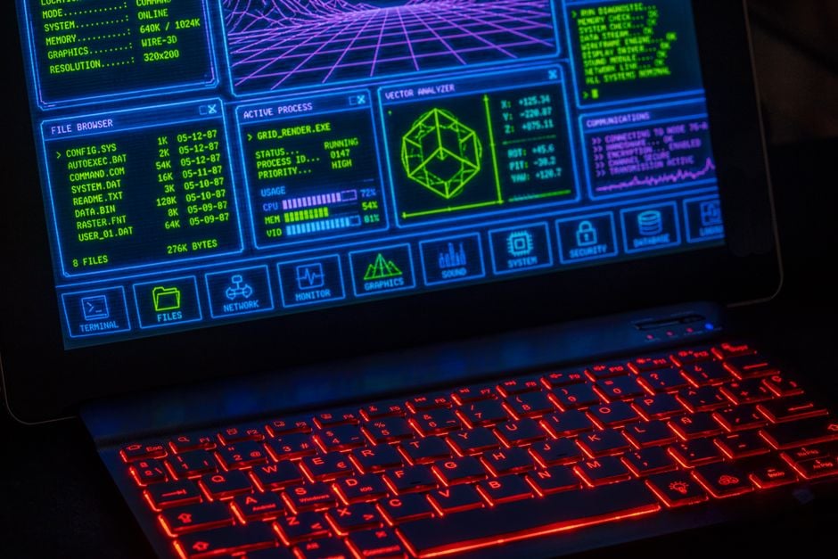 red team blue team cybersecurity vectors database concept