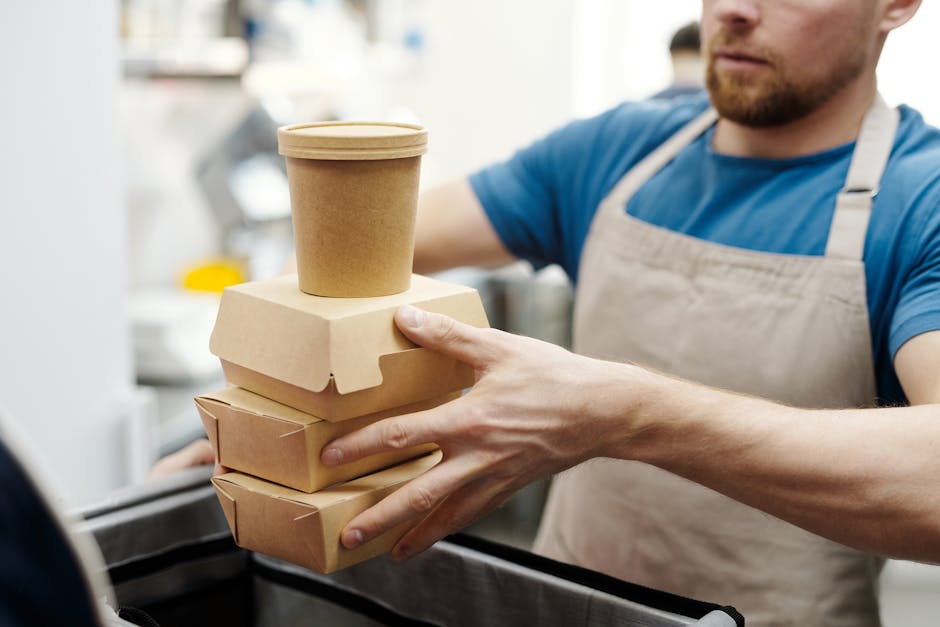 ghost kitchen ice cream chefs delivery packaging