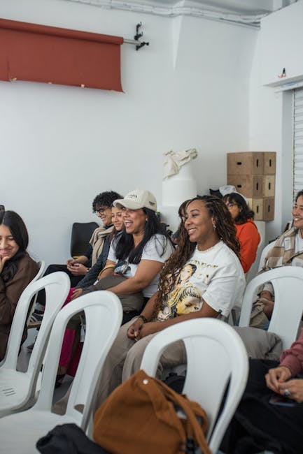 diverse creators community online workshop engagement smiling participants