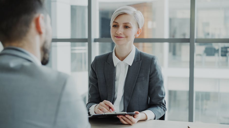 recruiter analyzing candidate data dashboard AI hiring