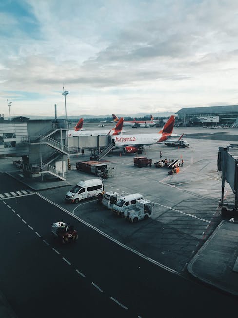 El Dorado Bogota airport airplane terminal departure