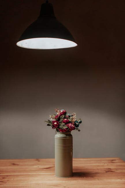 dark burgundy monochrome bouquet modern vase