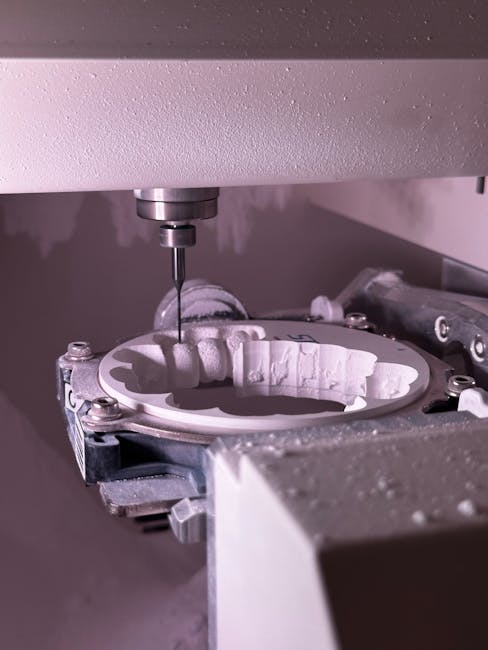 marble 5-axis cnc machining closeup waterjet cutting