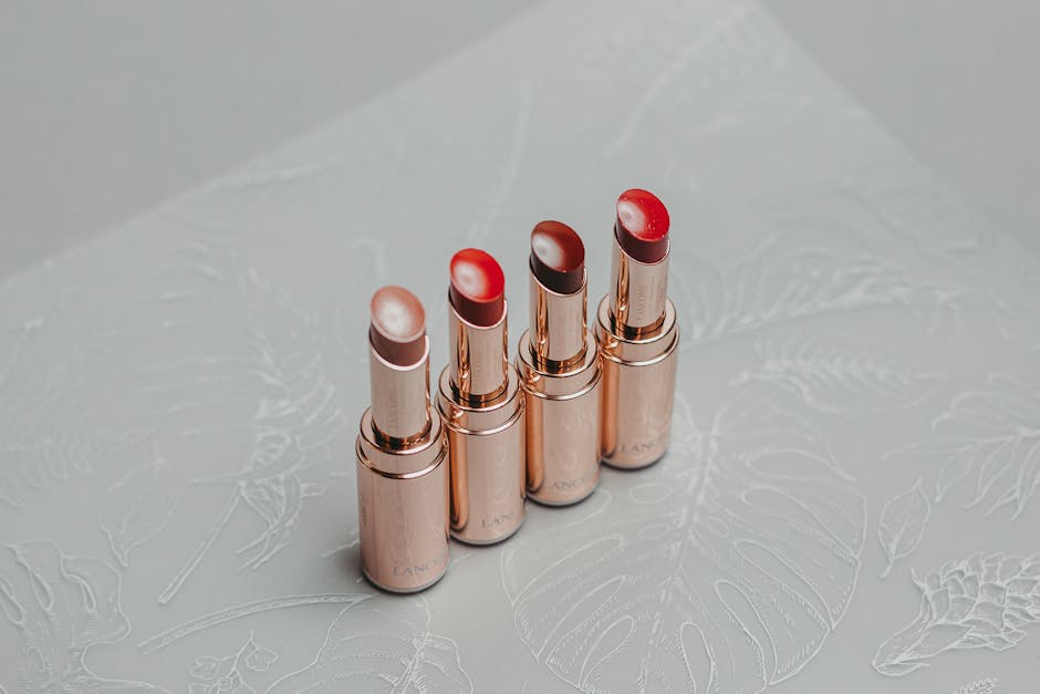 two-in-one makeup lip cheek tint stick product flatlay