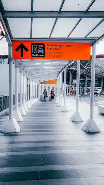 mobility hub signage wayfinding passengers interchange