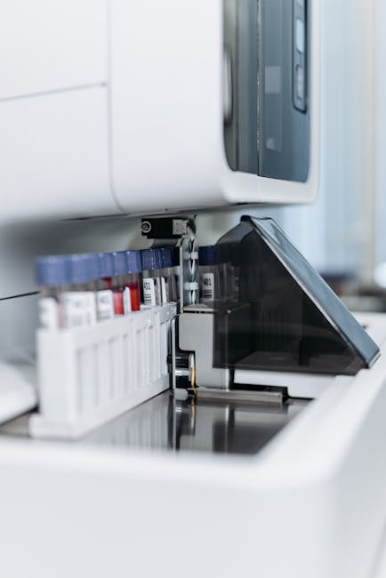 laboratory sequencing wastewater sample technicians sequencing machine