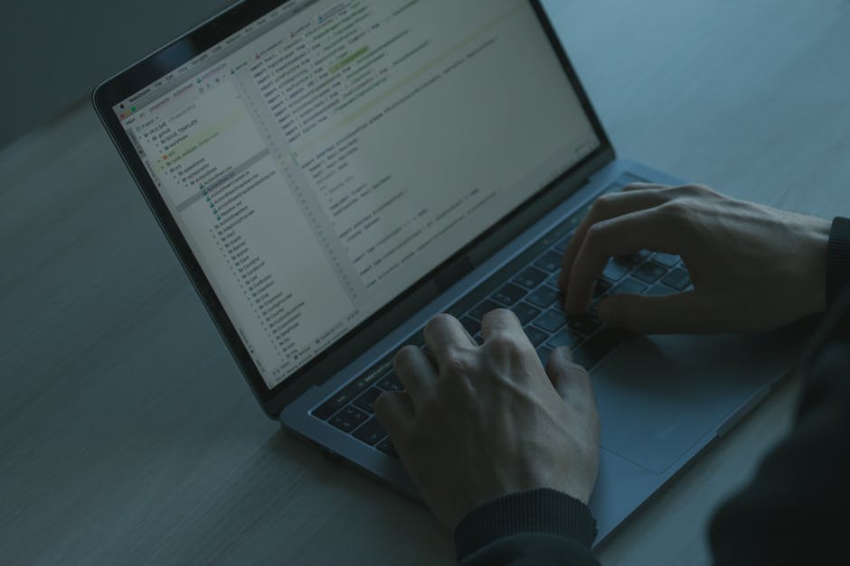 developer writing Go CLI cybersecurity terminal code dark background