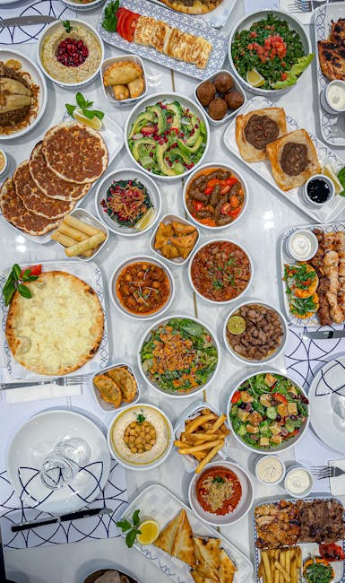 أطعمة الشارع الشرق أوسطية