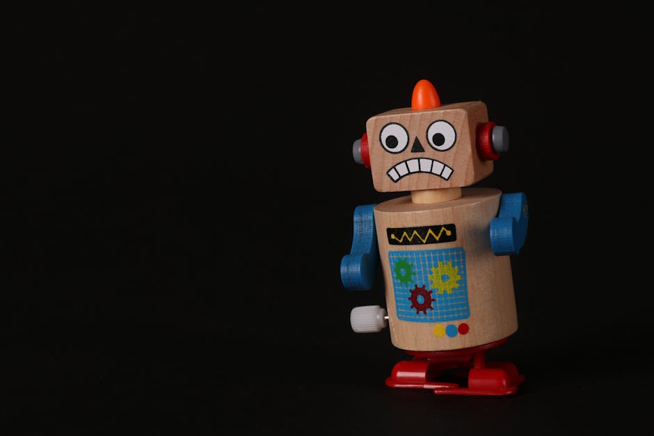 children playing with wooden coding robot Cubetto