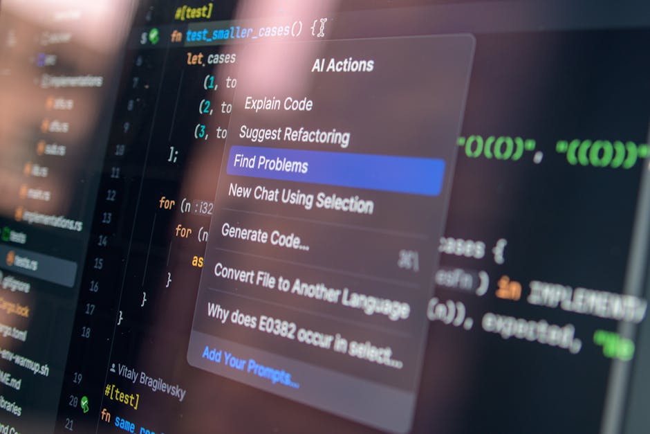developer coding Flutter chat UI RTL