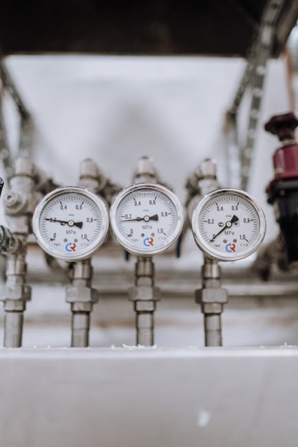 industrial factory emissions monitoring technician measurement