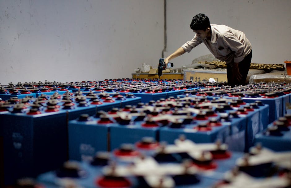 electric vehicle battery factory production line solid-state battery module