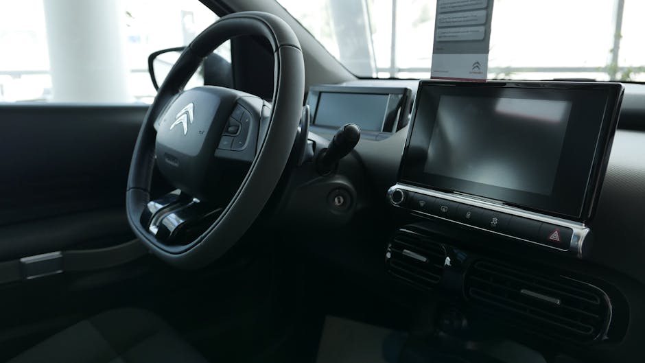 car infotainment touchscreen dashboard update firmware OTA PEXELS